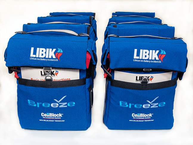Breeze Airways Lithium Ion Battery Incident Kit