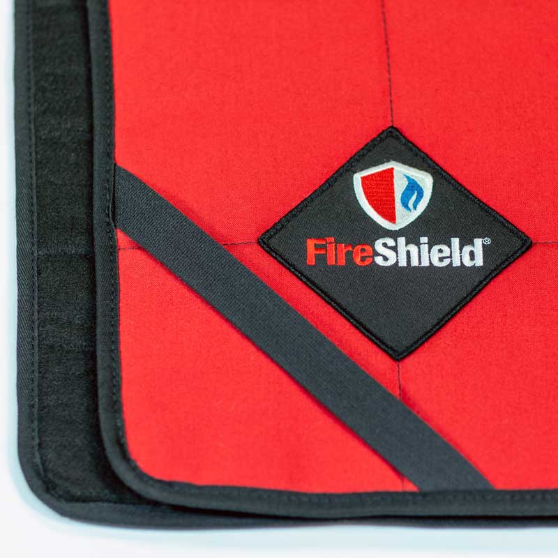 battery fire shield blanket PPE